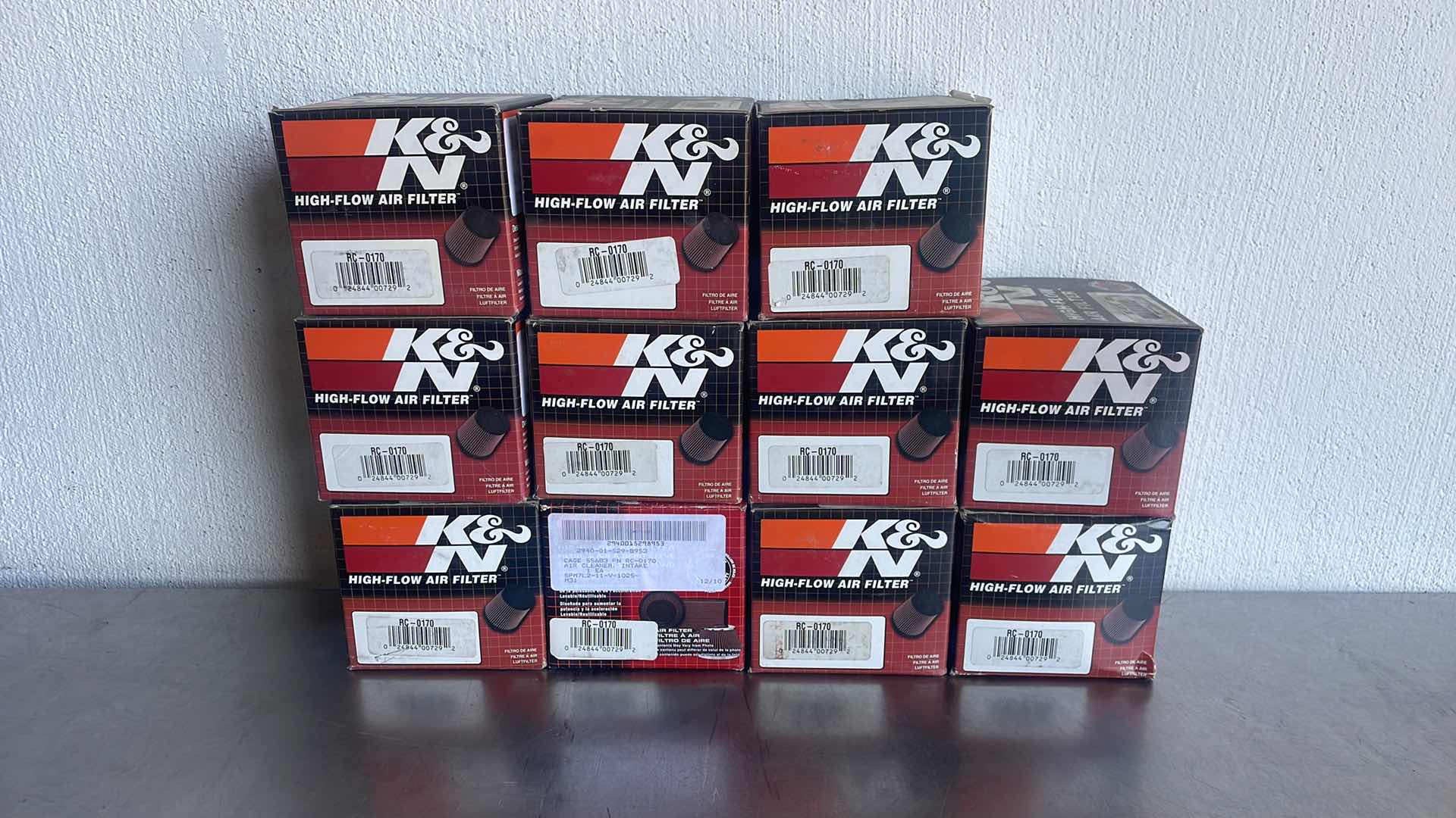 Photo 1 of NEW K&N RC-0170 CLAMP-ON ROUND AIR ENGINE FILTER HIGH PERFORMANCE WASHABLE (11)