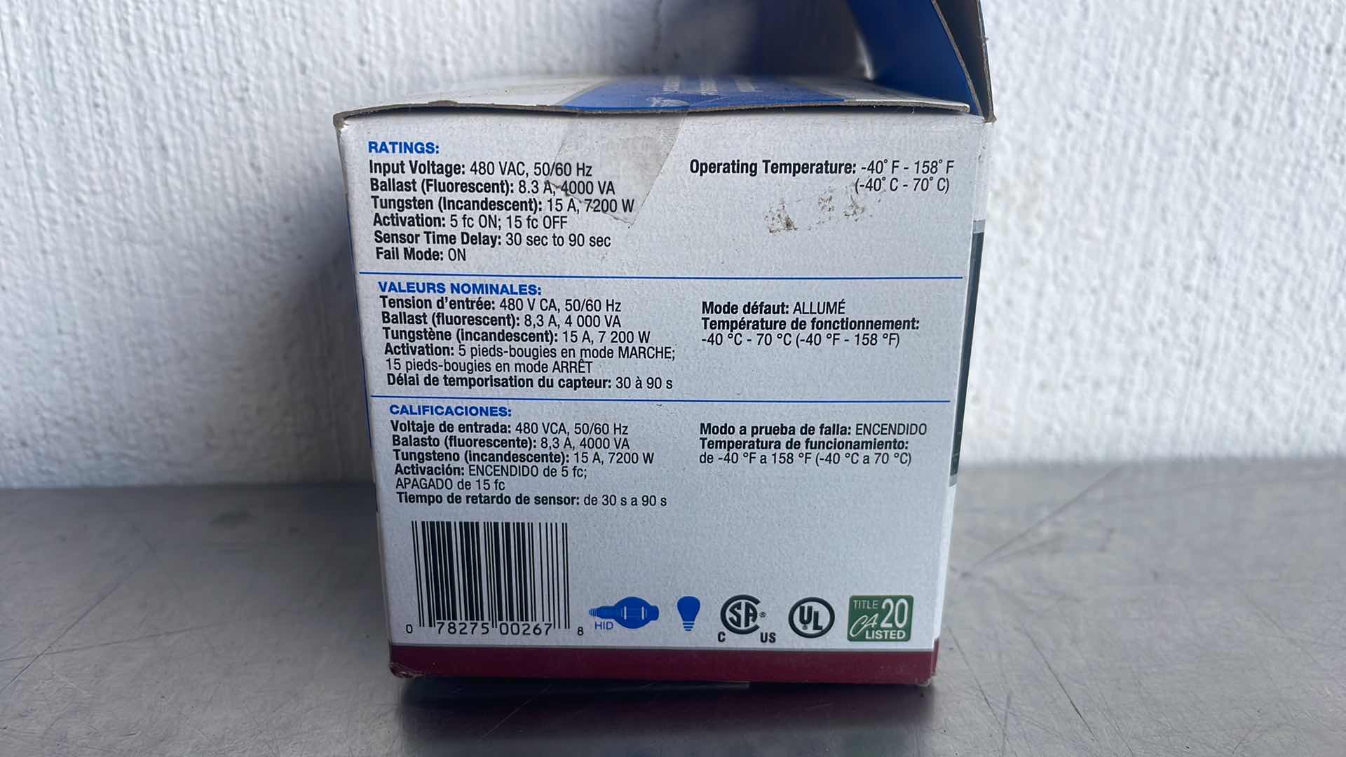 Photo 3 of THERMAL PHOTOCONTROL LC4535
PHOTOCELL 3 PCS