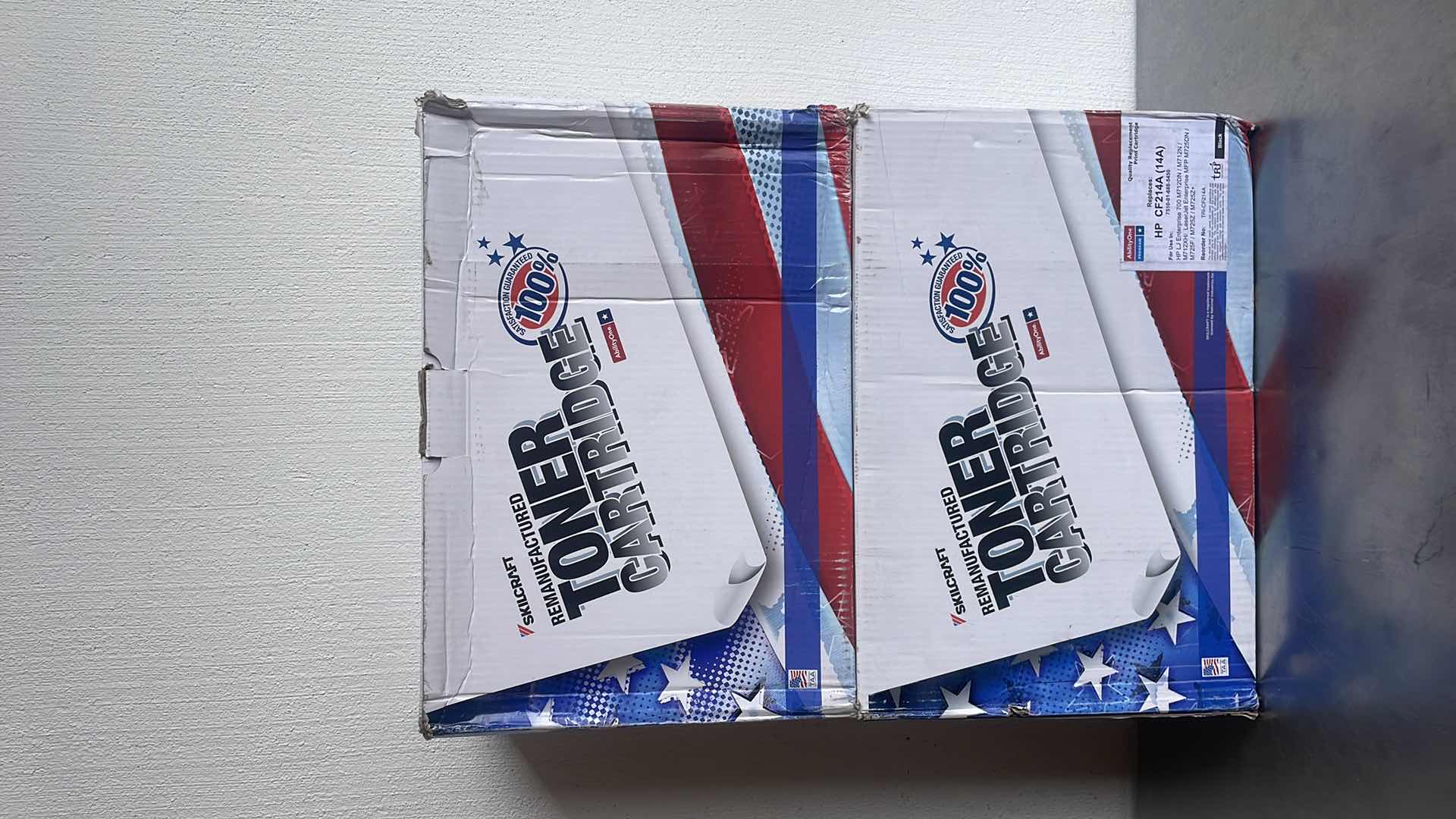 Photo 1 of ABILITYONE REMANUFACTURED TONER CARTRIDGE FOR HP CF214A (HP 14A), BLACK 2PCS