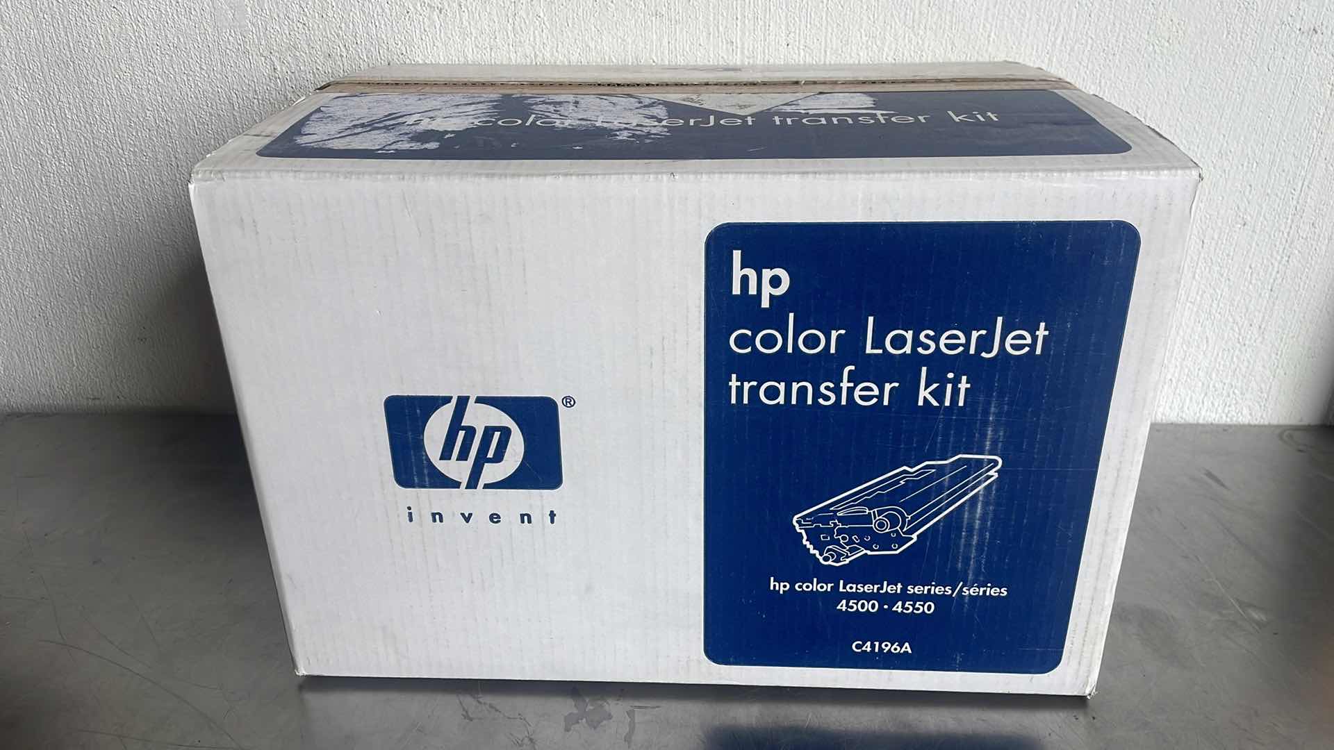 Photo 1 of HP COLOR LASERJET TRANSFER KIT 4550DN 4550N 4500 4550HDN 25,000 PAGES C4196A NEW