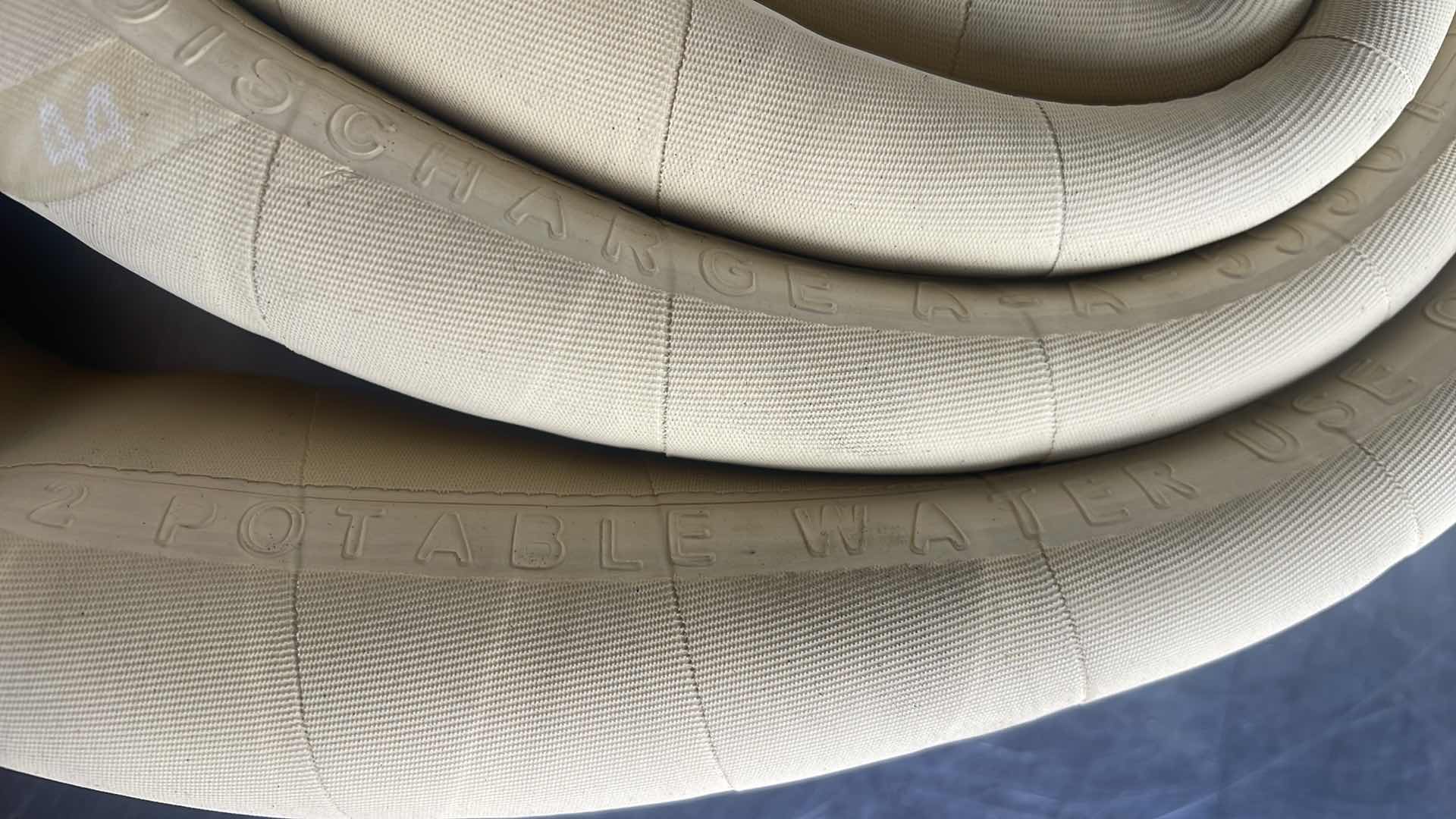 Photo 3 of JGB ENTERPRISES 2” POTABLE WATER DISCHARGE HOSES 10’ EA QUICK CONNECT