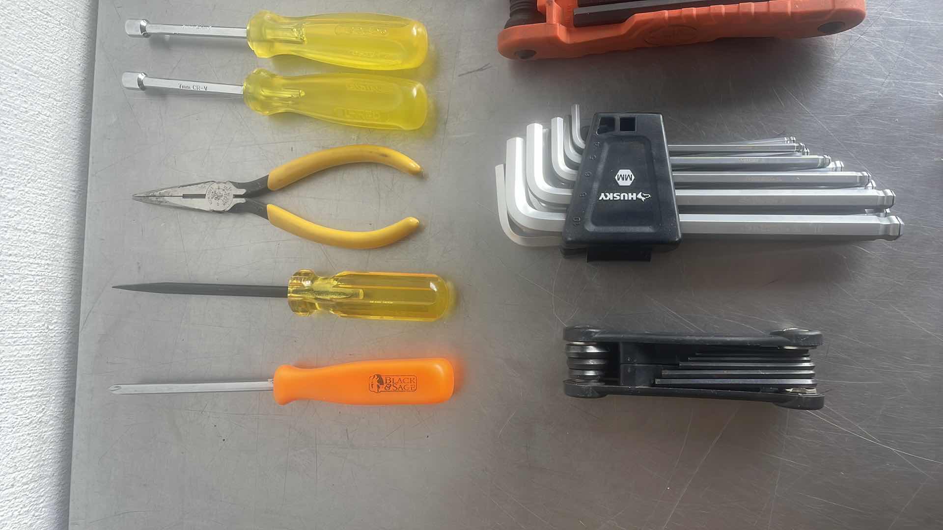 Photo 1 of MISC TOOLS ALLEN KEYS, 16” BOLT CUTTERS, WRENCHES