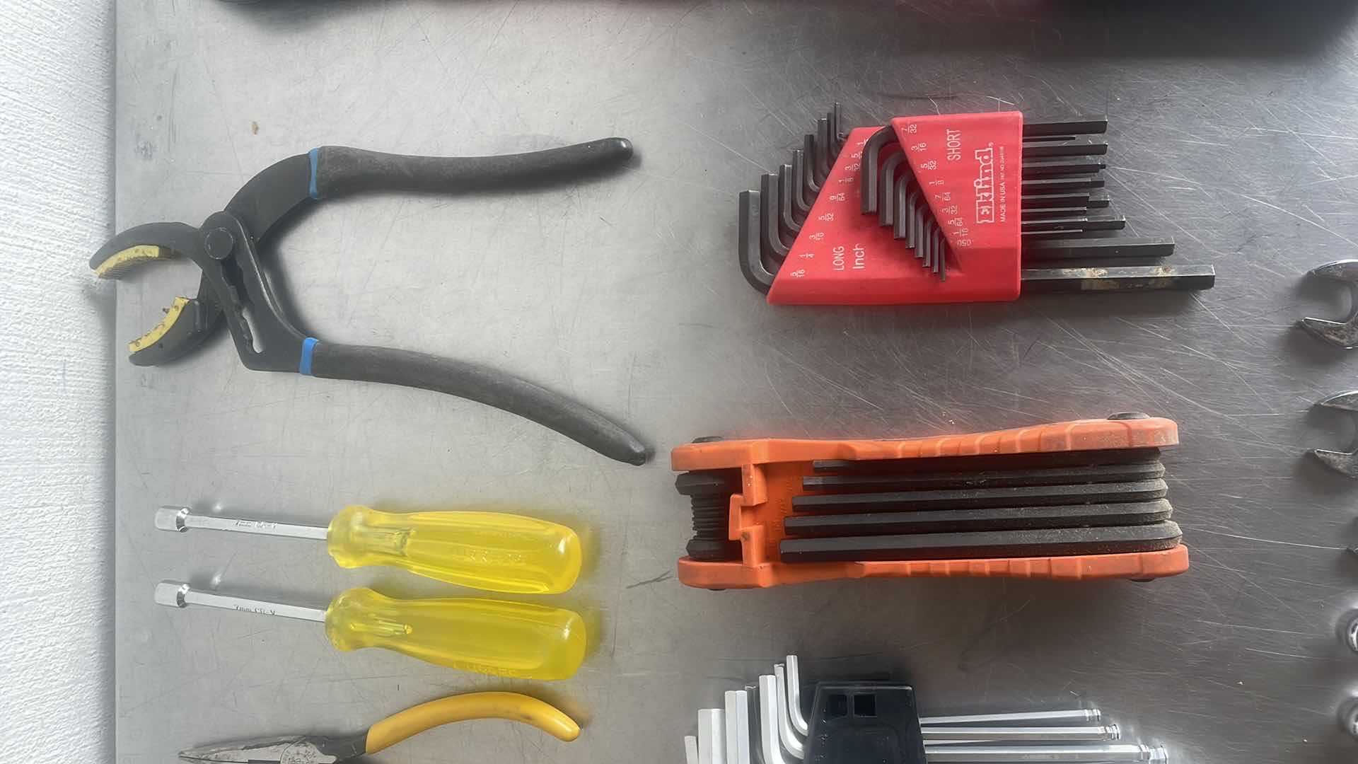 Photo 1 of MISC TOOLS ALLEN KEYS, 16” BOLT CUTTERS, WRENCHES