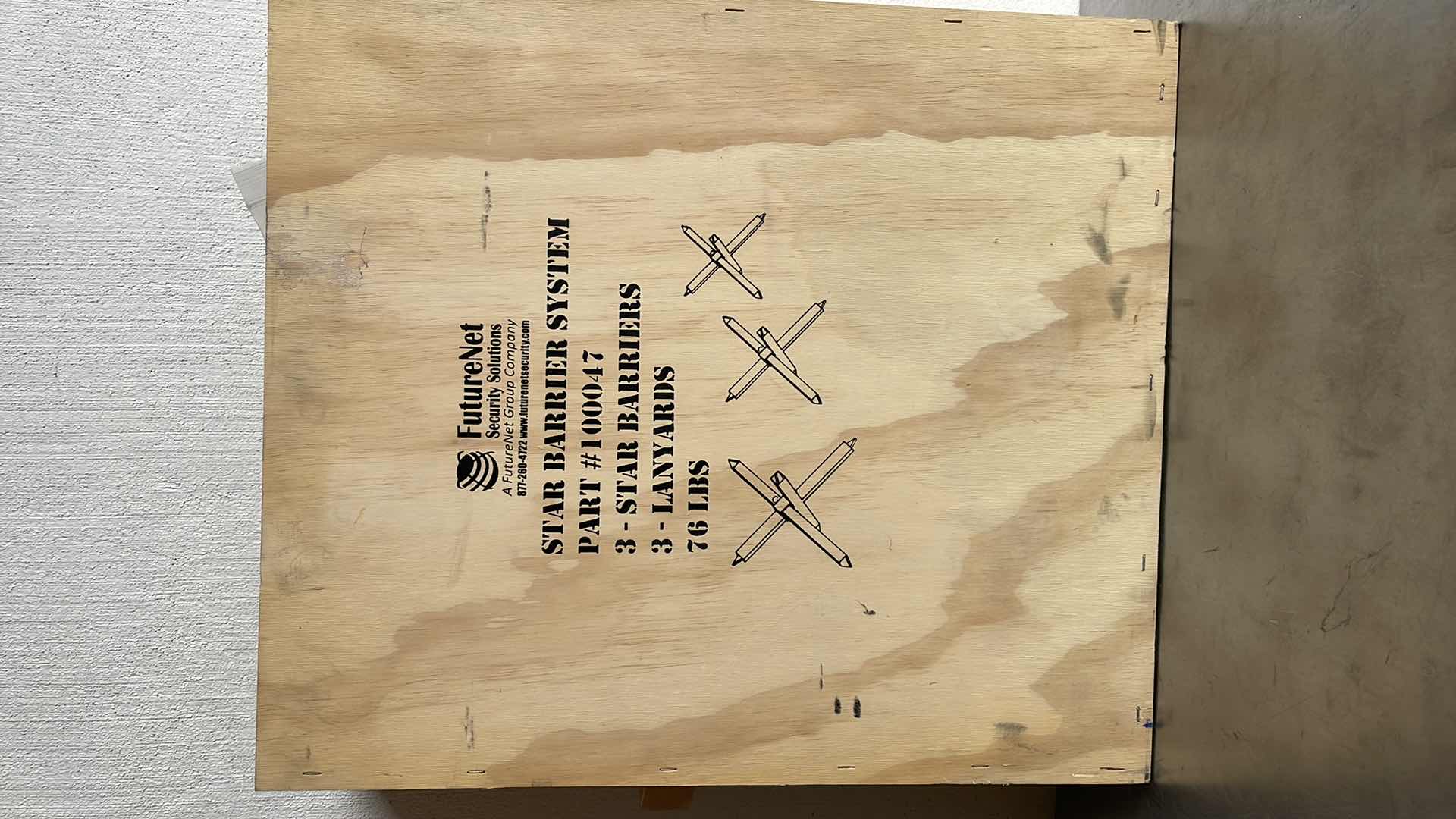 Photo 1 of STAR BARRIER SYSTEM PART #100047.