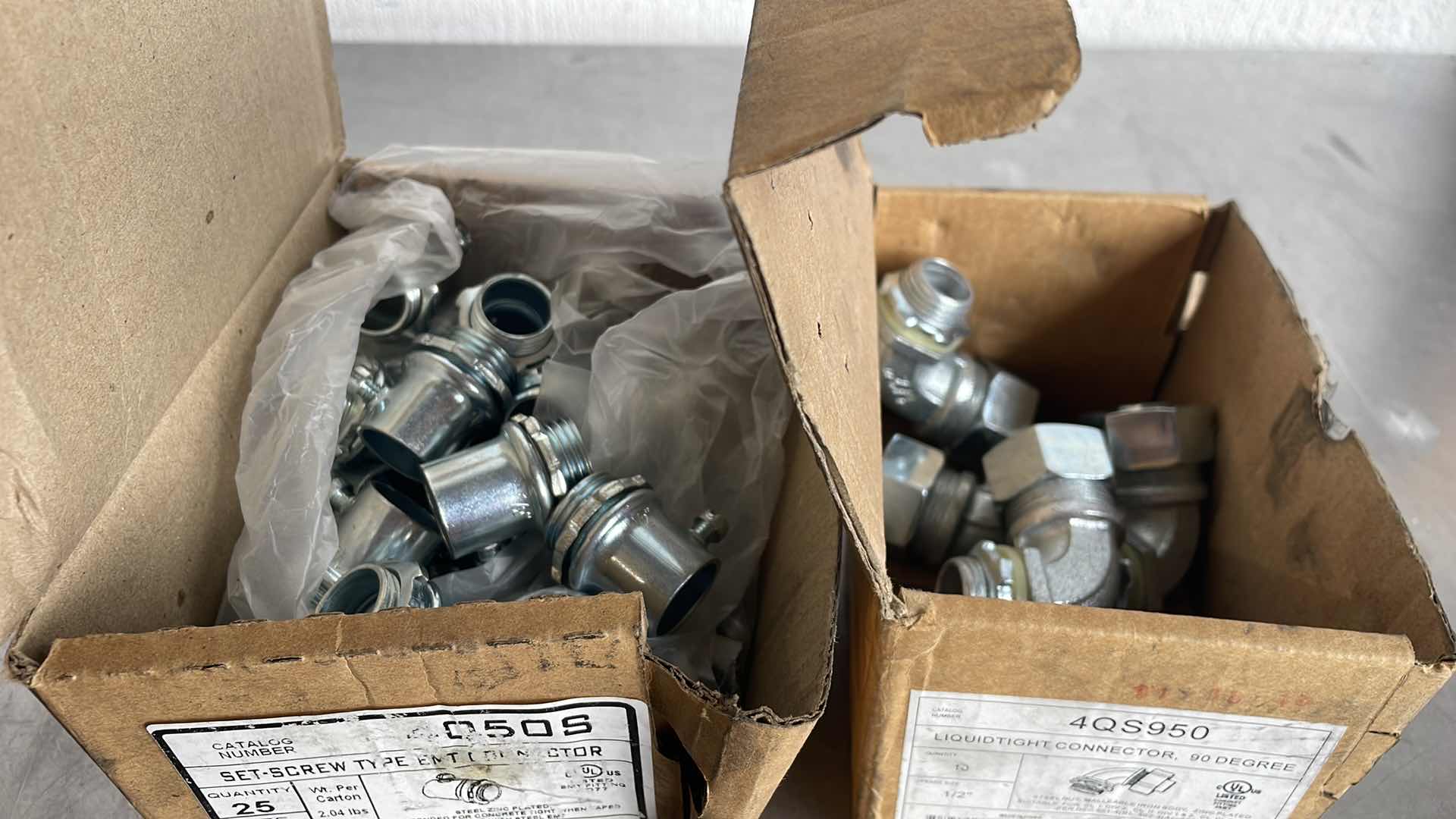 Photo 1 of 1/2” CONNECTORS