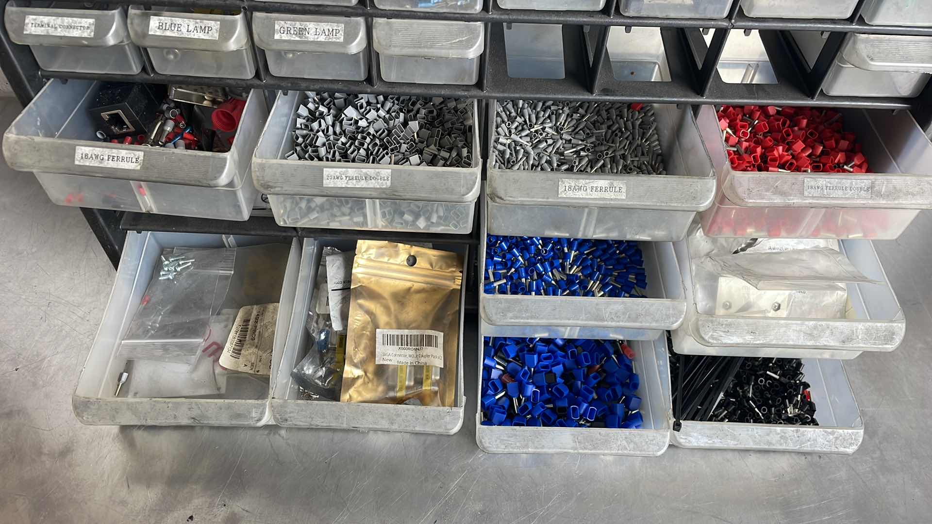 Photo 1 of ARKOMILS BIN SYSTEM WITH CONTENTS