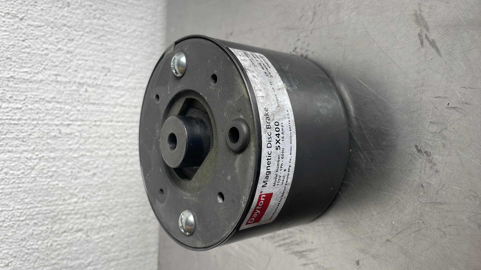 Photo 1 of DAYTON MAGNETIC DISC BRAKE 5X400