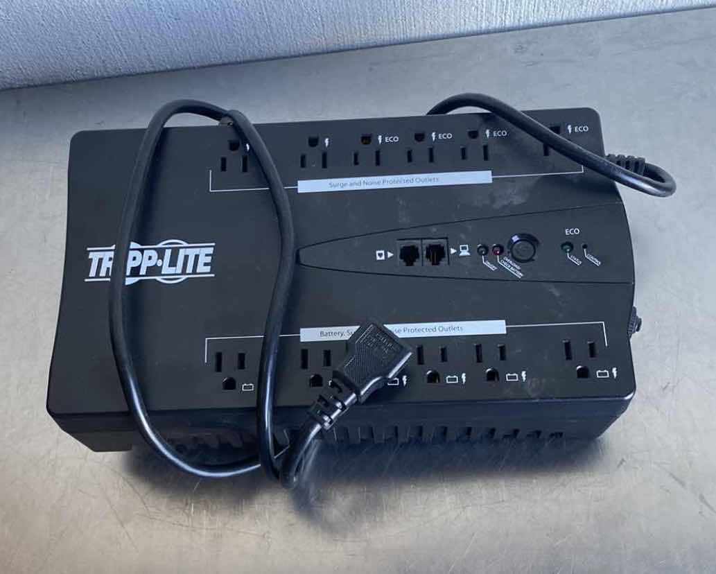 Photo 1 of TRIPP LITE UPS SYSTEM: SINGLE PHASE, 750 VA POWER RATING, 120 V AC INPUT, 110 V_115 V_120 V OUTPUT