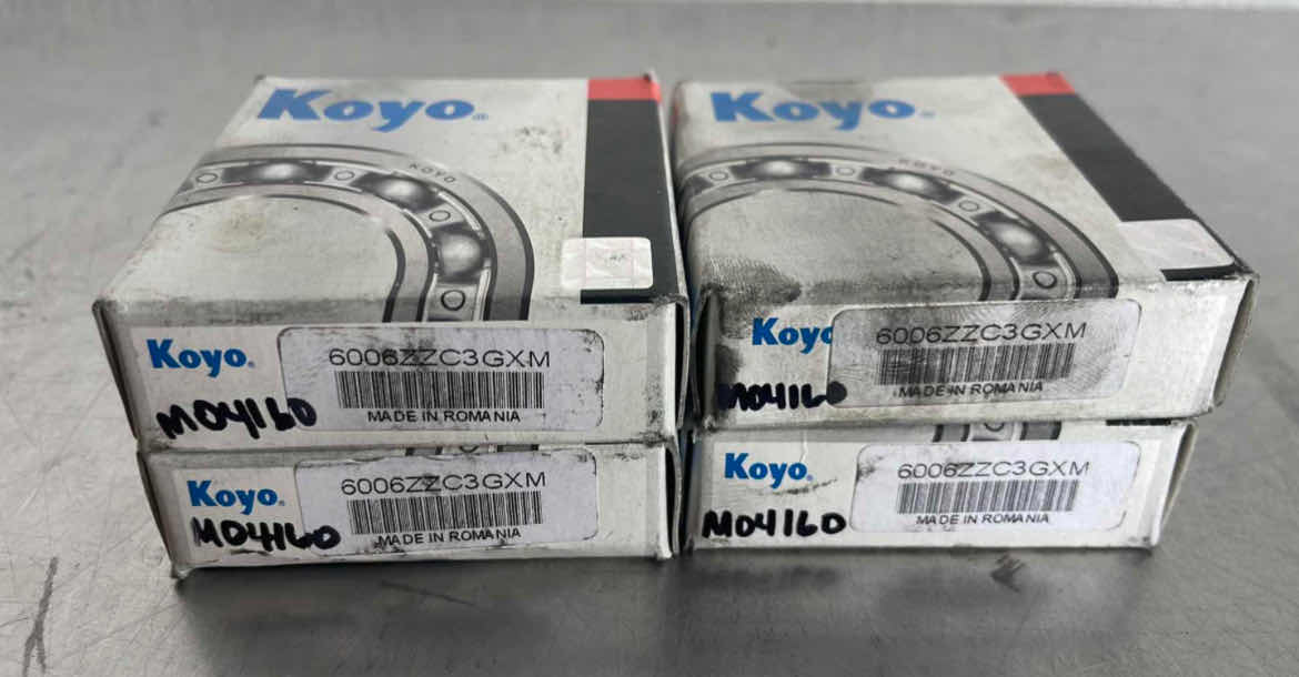 Photo 1 of KOYO BEARINGS 6006ZZC3GXM 4 PCS