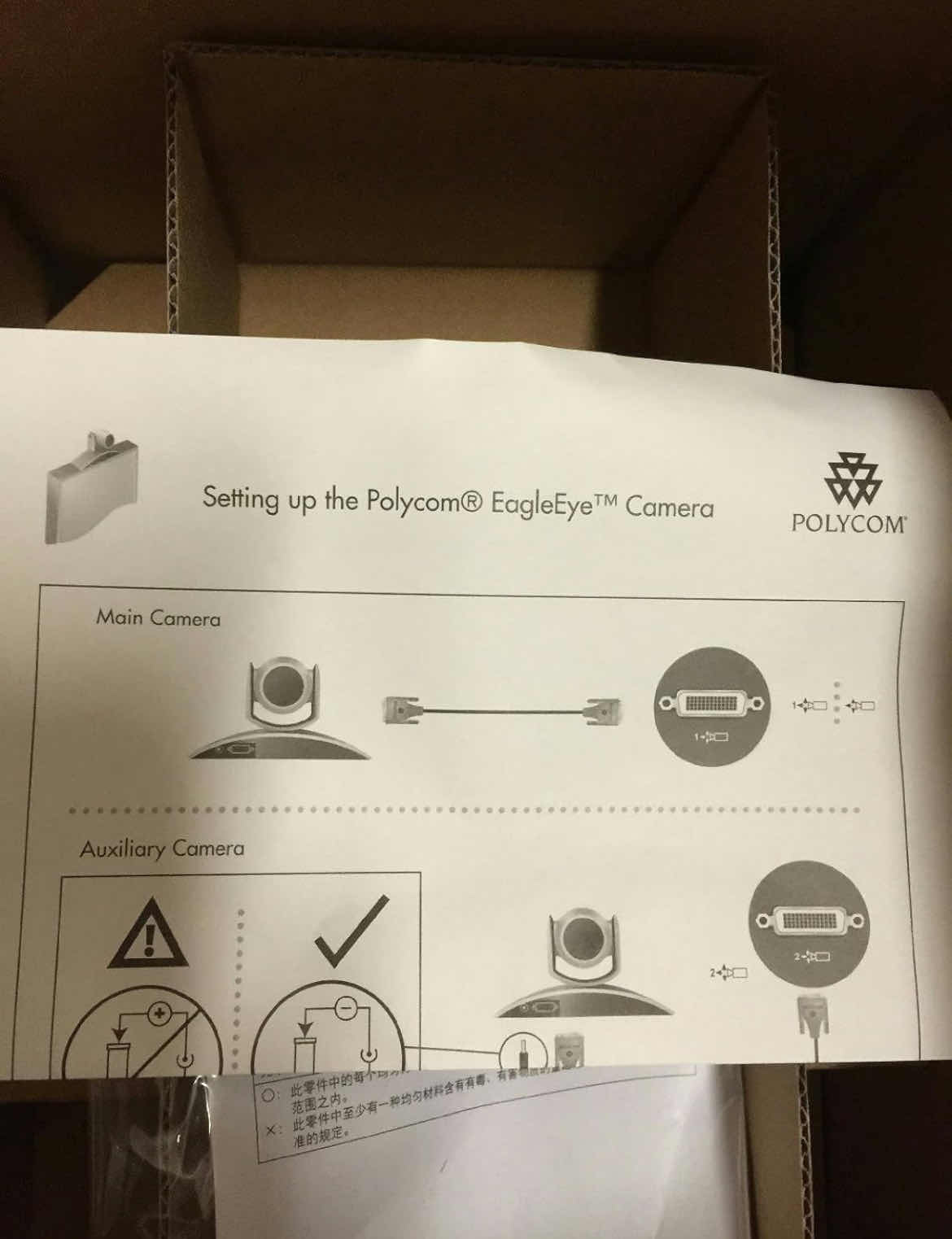 Photo 1 of POLYCOM MPTZ-9 EAGLEEYE CAMERA (1624-08283-001)
