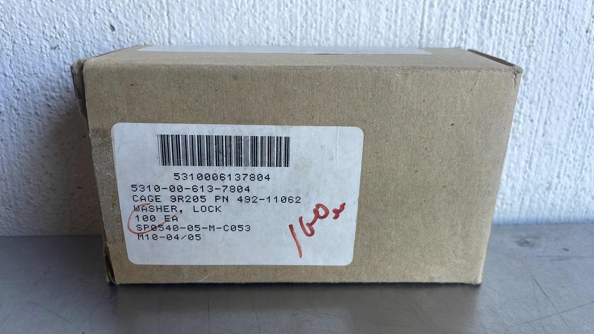 Photo 1 of 9/16 SPLIT LOCK WASHERS ZINC PLATED 100PCS