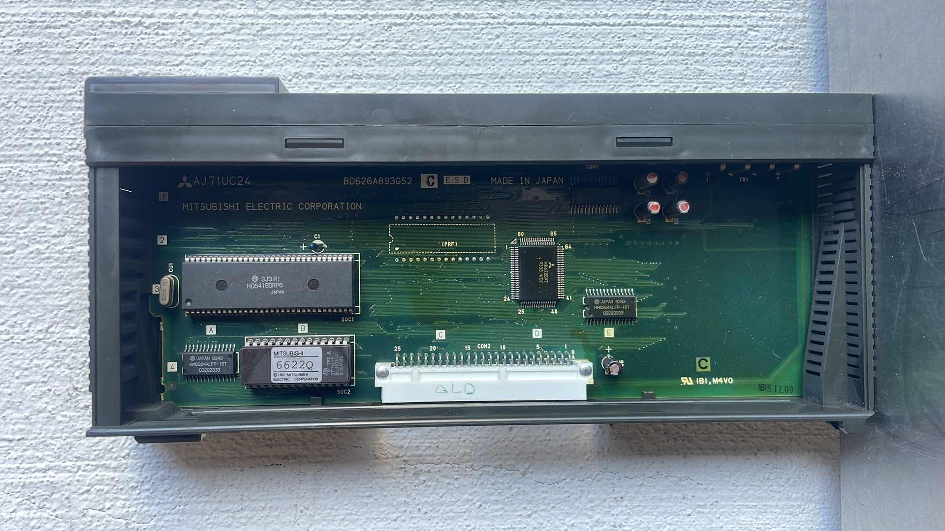 Photo 1 of MITSUBISHI AJ71UC24 COMPUTER LINK/MULTI-DROP LINK MODULE