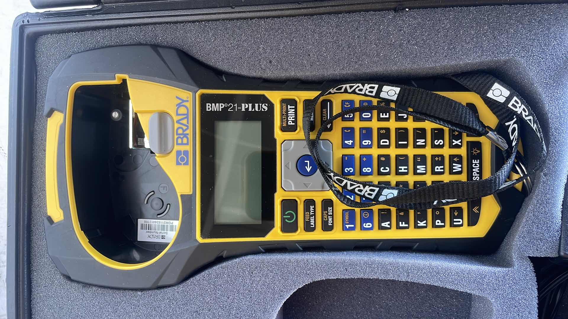 Photo 1 of BRADY BMP 21-PLUS LABEL PRINTER