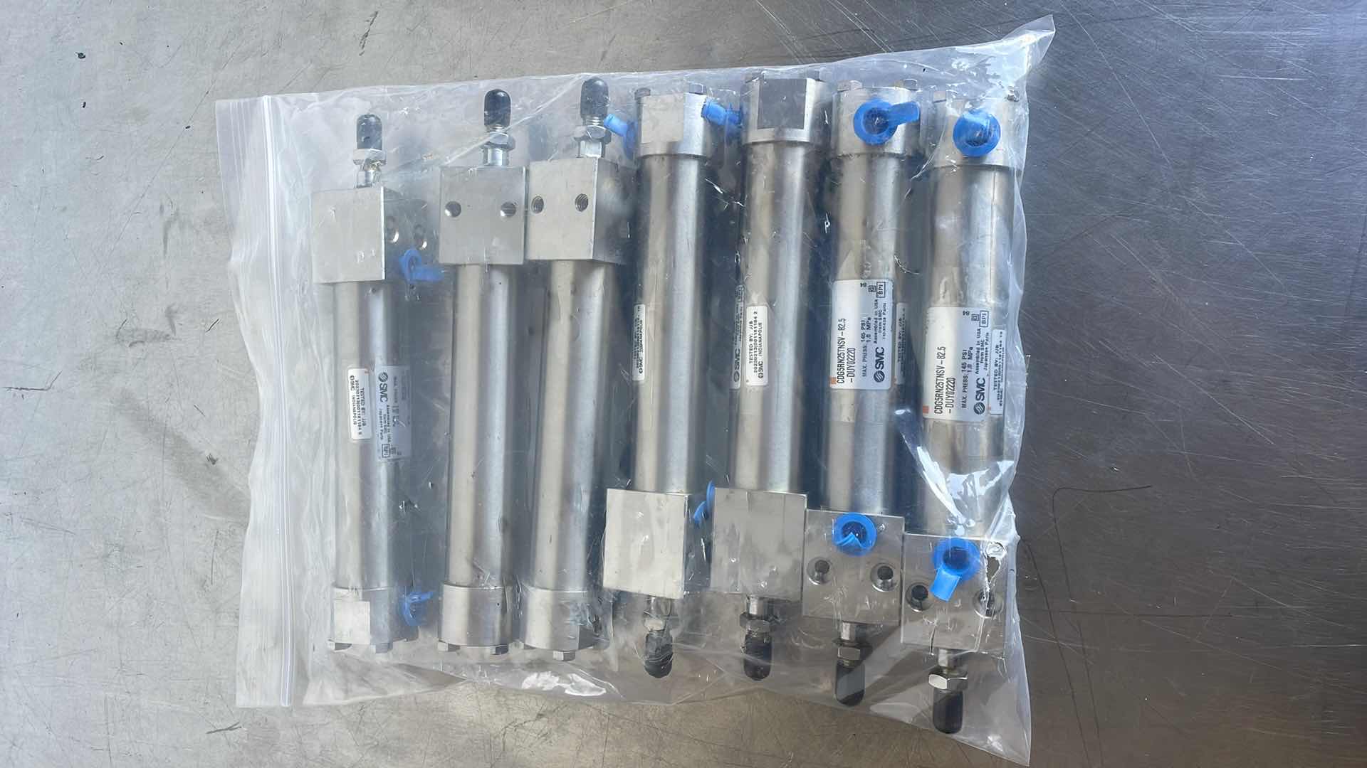 Photo 1 of SMC PNEUMATIC CYLINDERS (7)