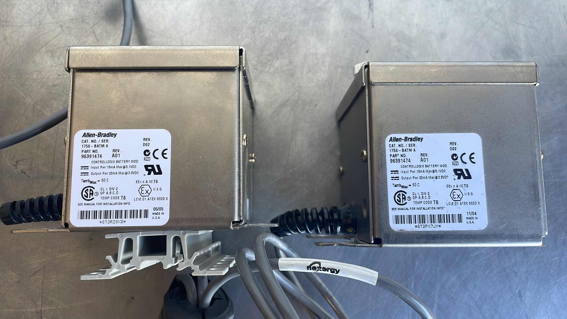 Photo 1 of ALLEN BRADLEY BATTERY MODULE PART 96391474 2PCS