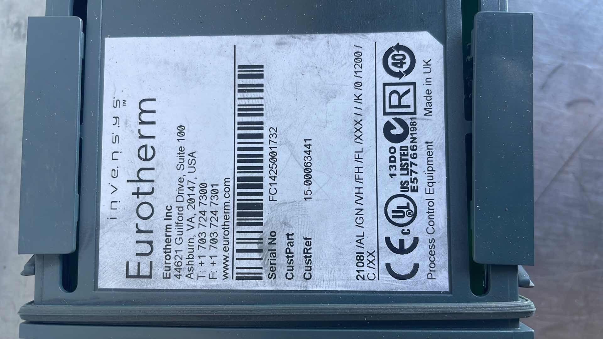 Photo 2 of EUROTHERM 2408I INDICATOR AND ALARM UNIT