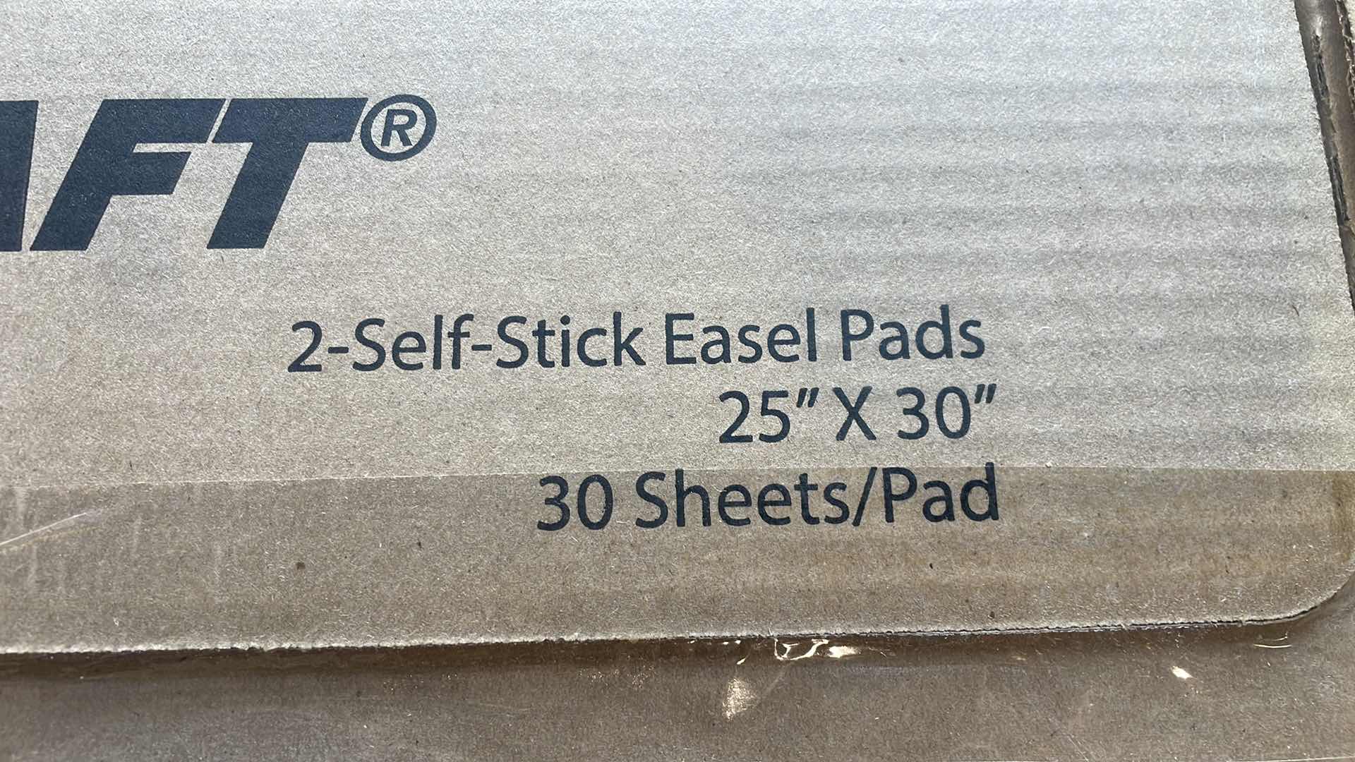 Photo 1 of SKILCRAFT COLLABORATION ESSENTIALS SELF STICK EASEL PADS 25”x30” 30 SHEETS PER PAD