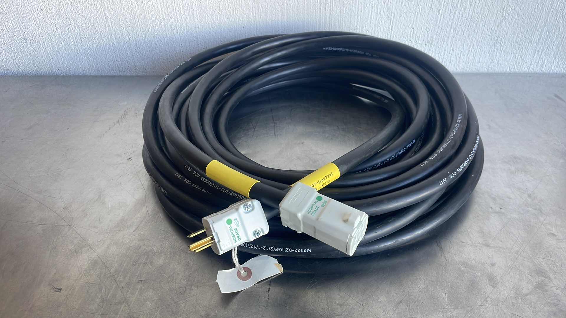 Photo 1 of 50’ HOSPITAL GRADE EXTENSION CORD ELECTRICAL