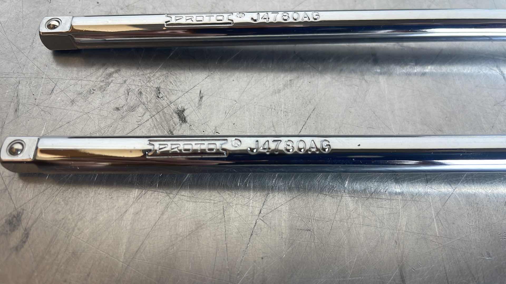 Photo 1 of PROTO J4780AG 1/4" DRIVE 15-1/2-INCH FULL POLISH SPEED HANDLE 6 PCS