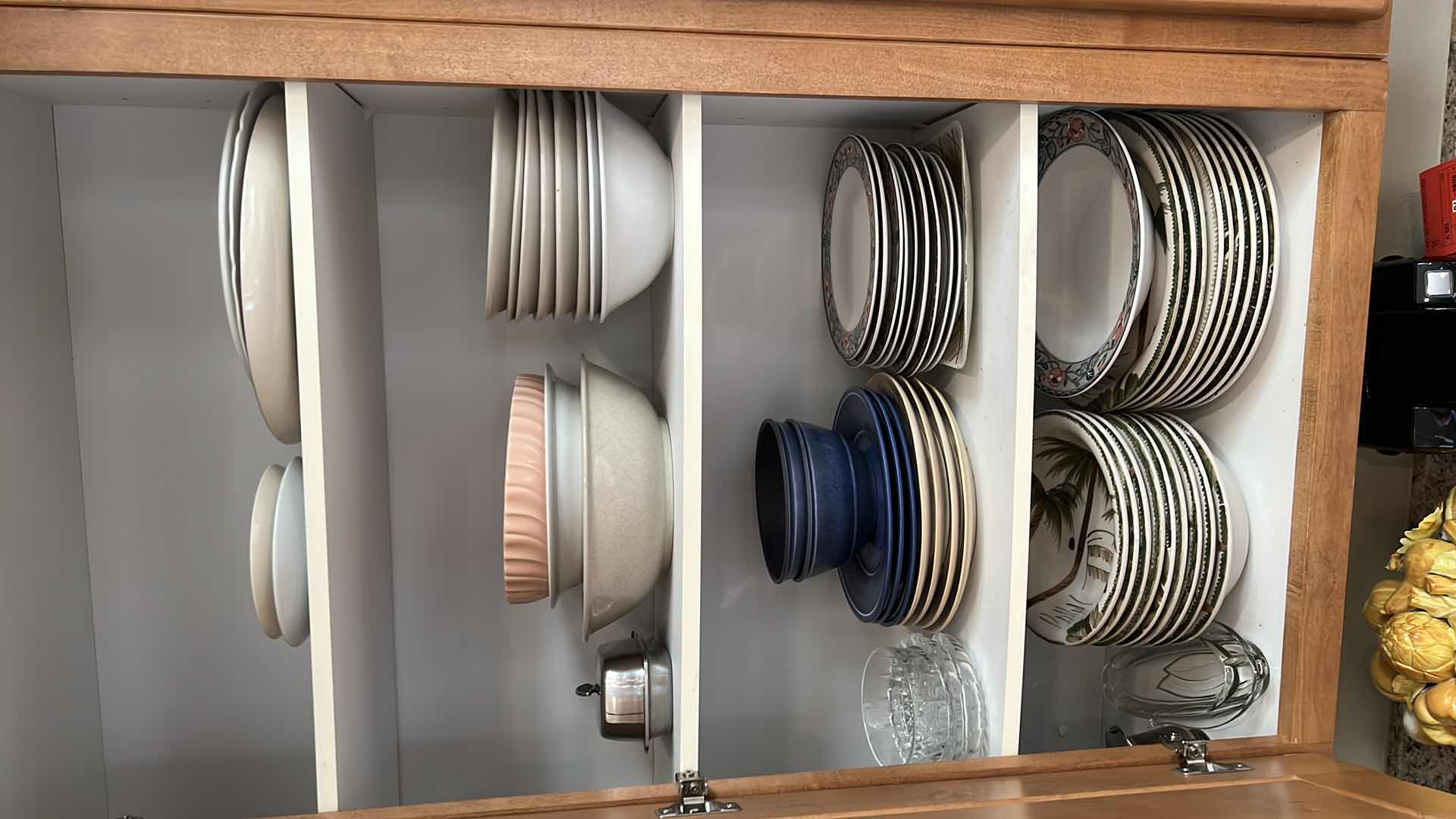 Photo 1 of CONTENTS OF KITCHEN CABINETS (DISHES)
