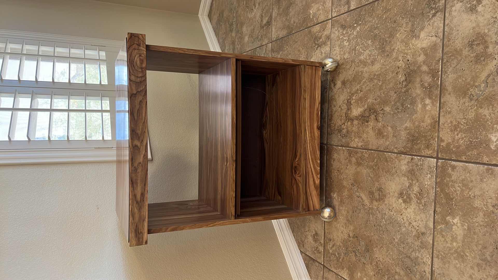 Photo 1 of MOVEABLE WOOD TEA CART 25”x19” H31”