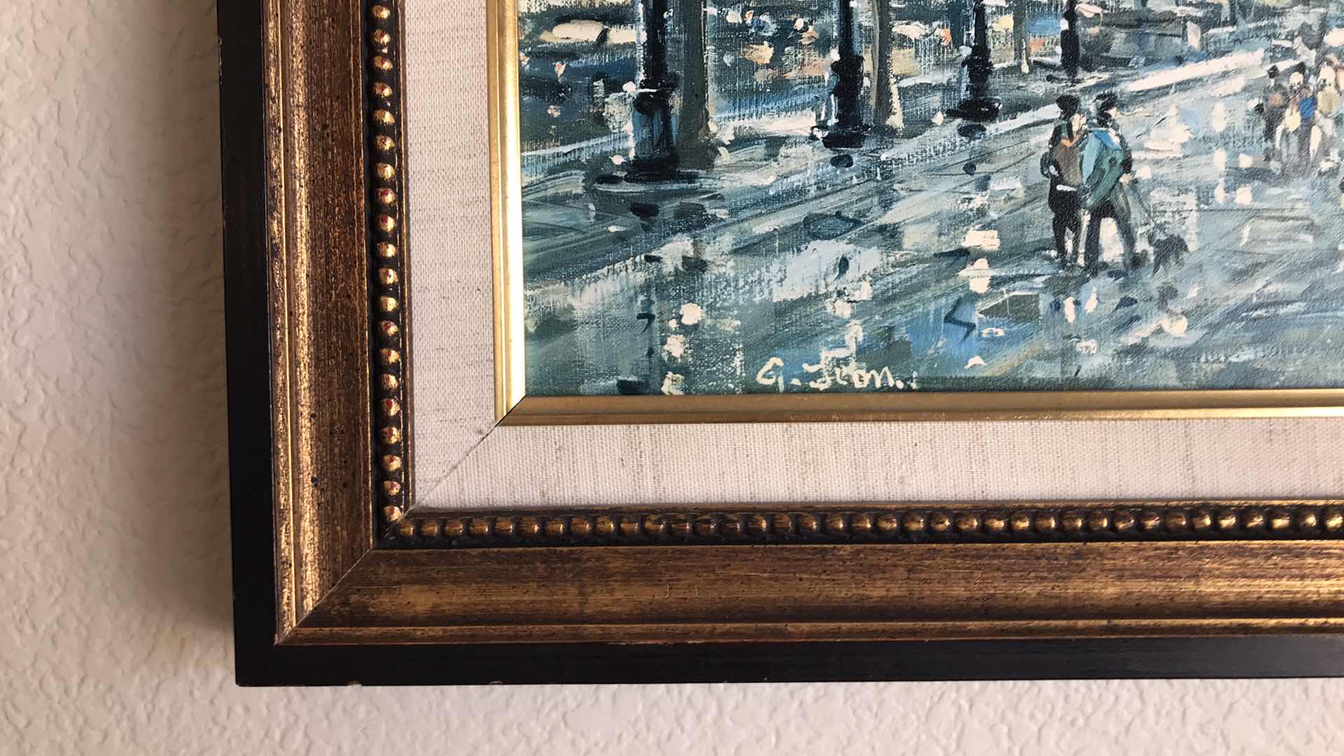 Photo 1 of FRAMED CHAMPS ELYSEES ARTWORK 22” X 17”