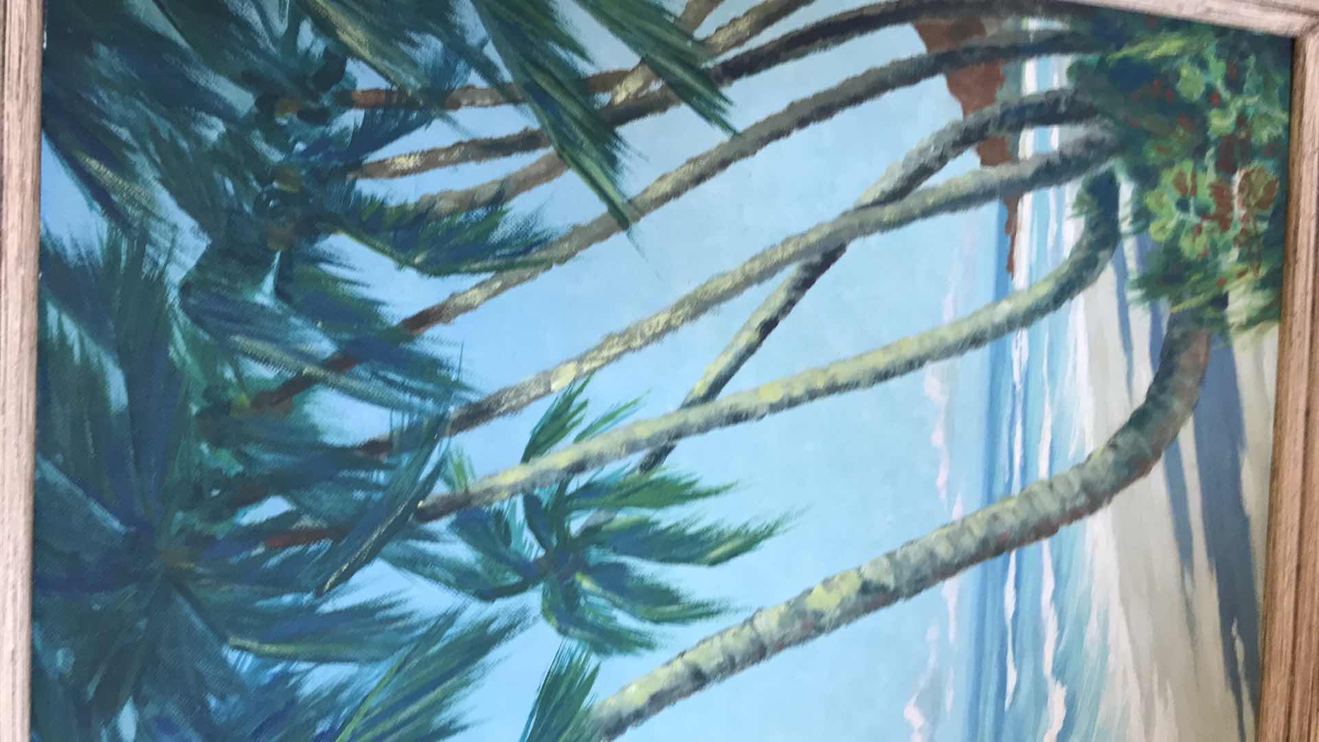 Photo 1 of FRAMED OIL ON CANVAS 16” X 19”