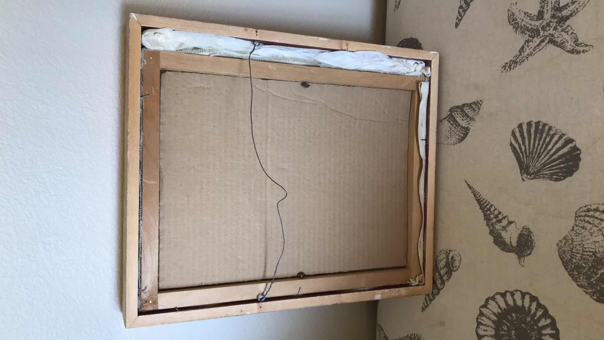 Photo 1 of FRAMED NEEDLE POINT YORKSHIRE TERRIERS 14” X 17”