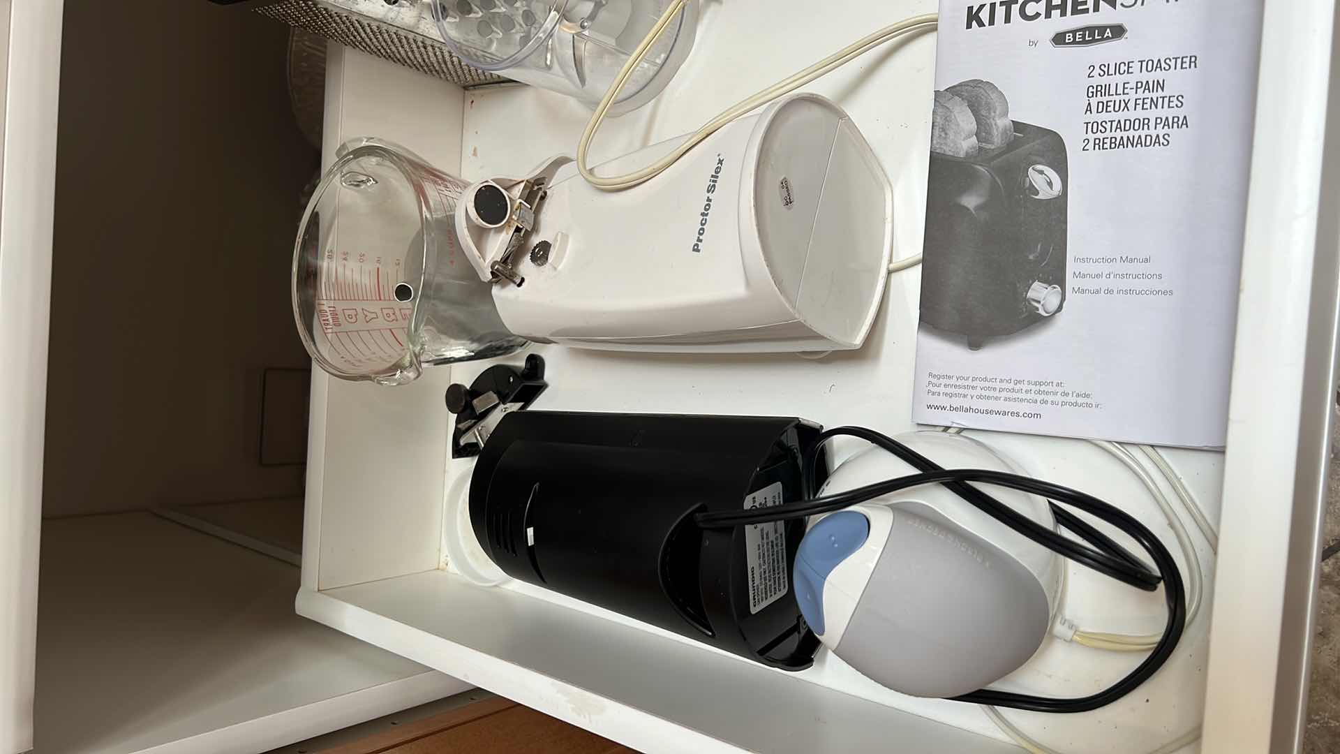 Photo 1 of CONTENTS OF KITCHEN DRAWER (MIXER, CAN OPENER)