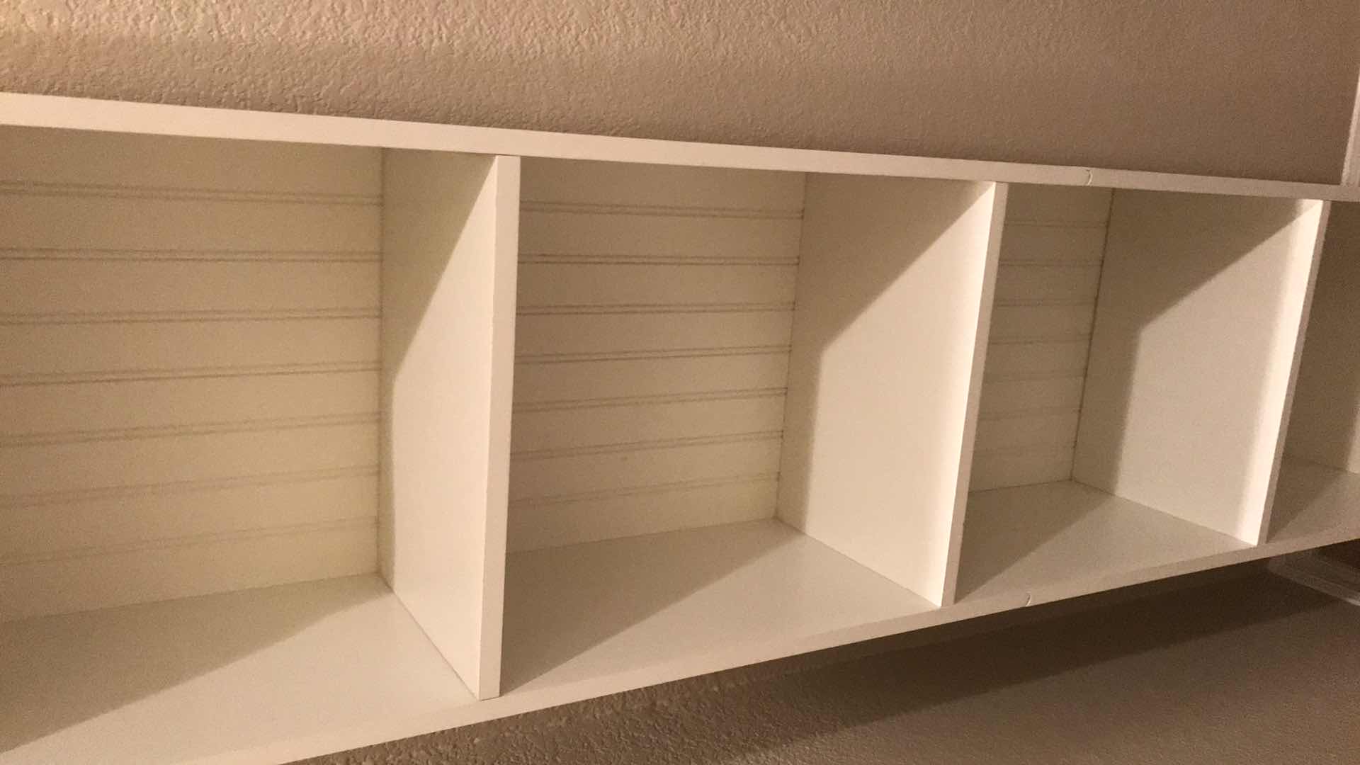 Photo 1 of WHITE BOOK SHELF 14” X 8” H 60”