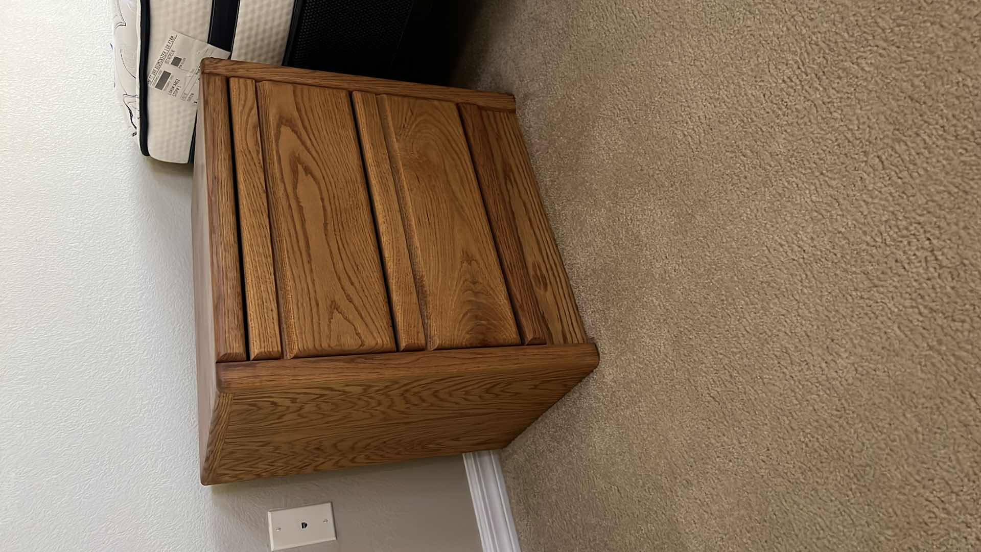 Photo 1 of OAK NIGHT STAND 23” x 17” H22”