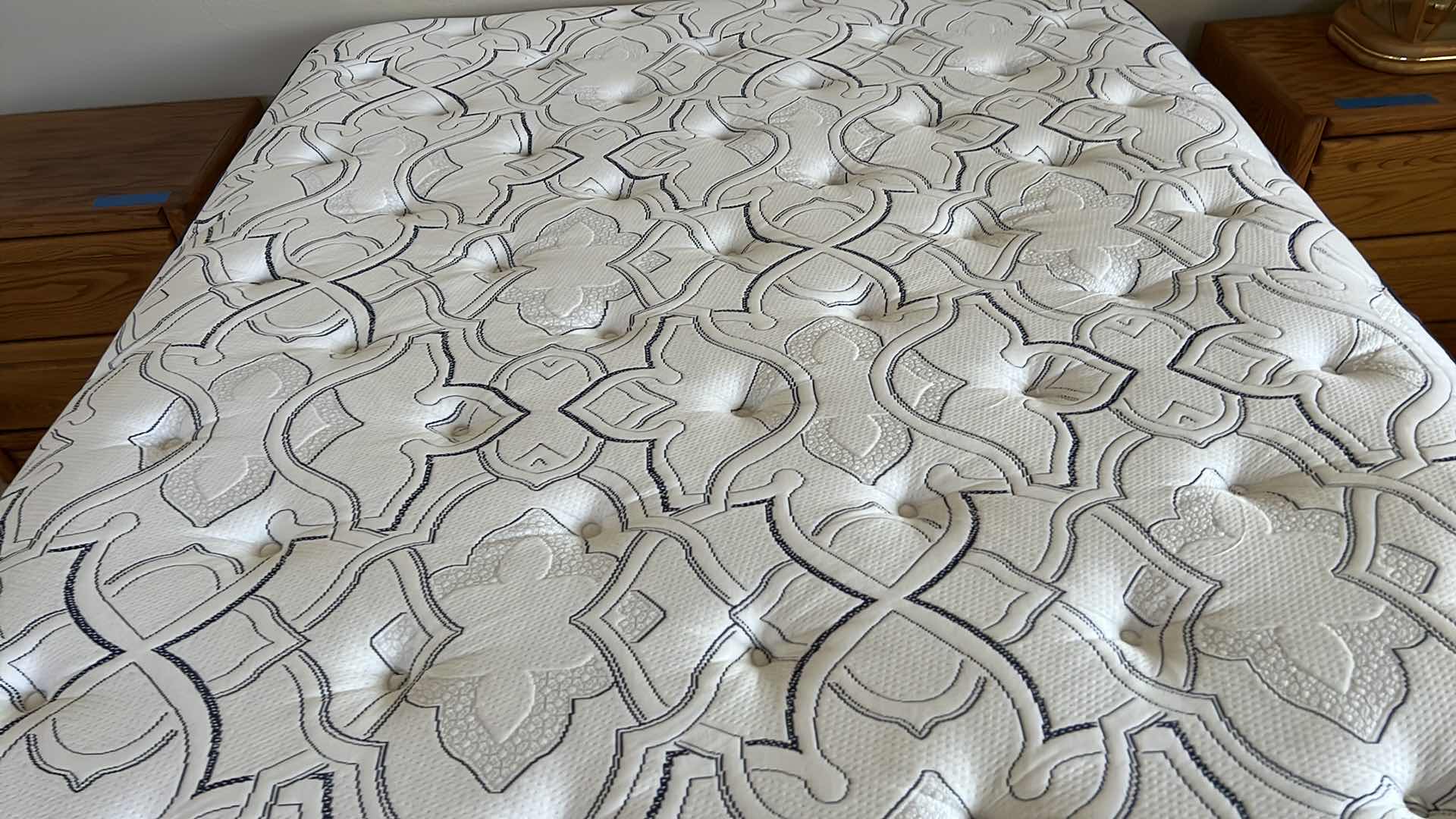 Photo 1 of BEAUTYREST RECHARGE QUEEN MATTRESS AND BOX SPRING W BED FRAME