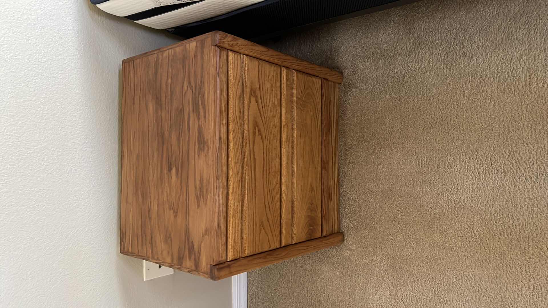 Photo 1 of OAK NIGHT STAND 23” x 17” H23”