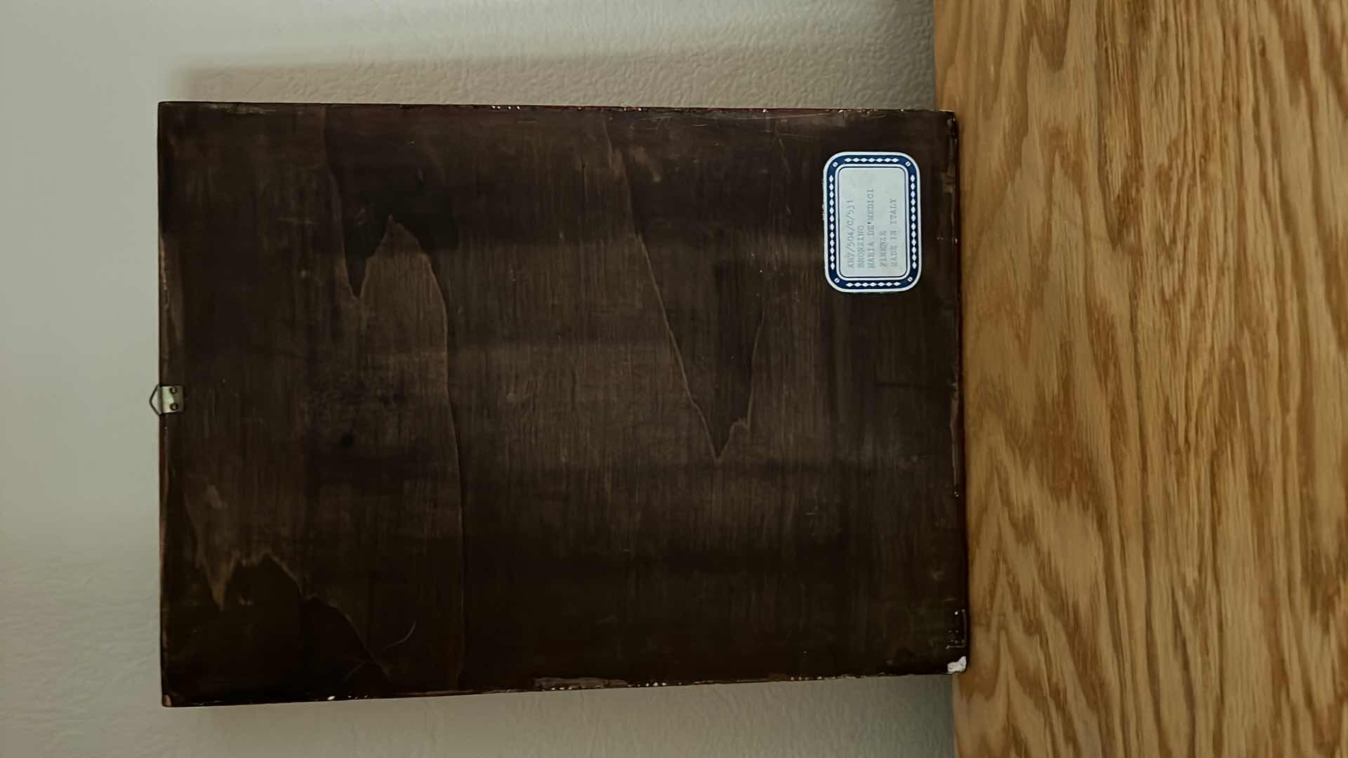 Photo 1 of ANTIQUE FRAMED MADE IN ITALY YOUNG GIRL ARTWORK 11” x 14”