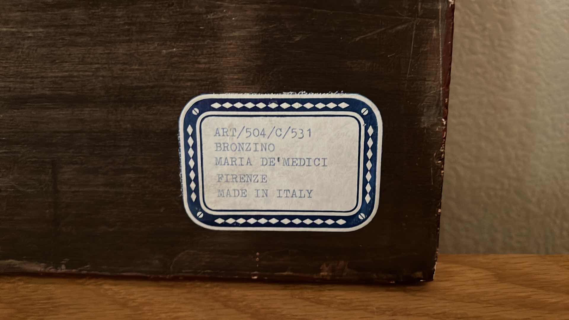 Photo 1 of ANTIQUE FRAMED MADE IN ITALY YOUNG GIRL ARTWORK 11” x 14”