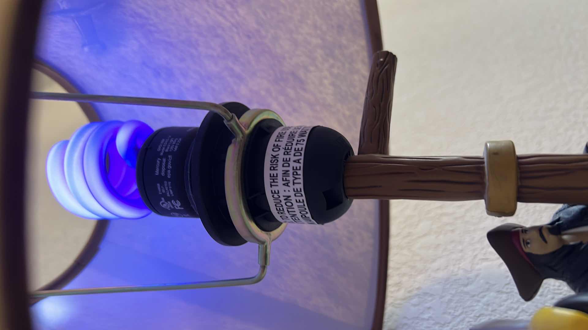 Photo 1 of PIRATES OF THE CARIBBEAN DESK LAMP