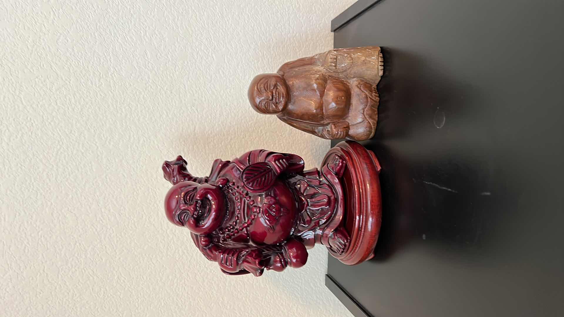 Photo 1 of TWO BUDDHA FIGURINES