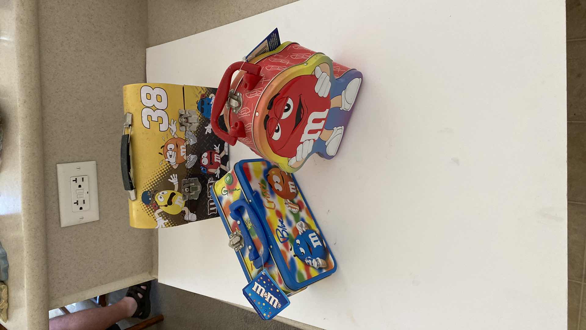 Photo 1 of 3 M & M COLLECTIBLE LUNCH BOXES