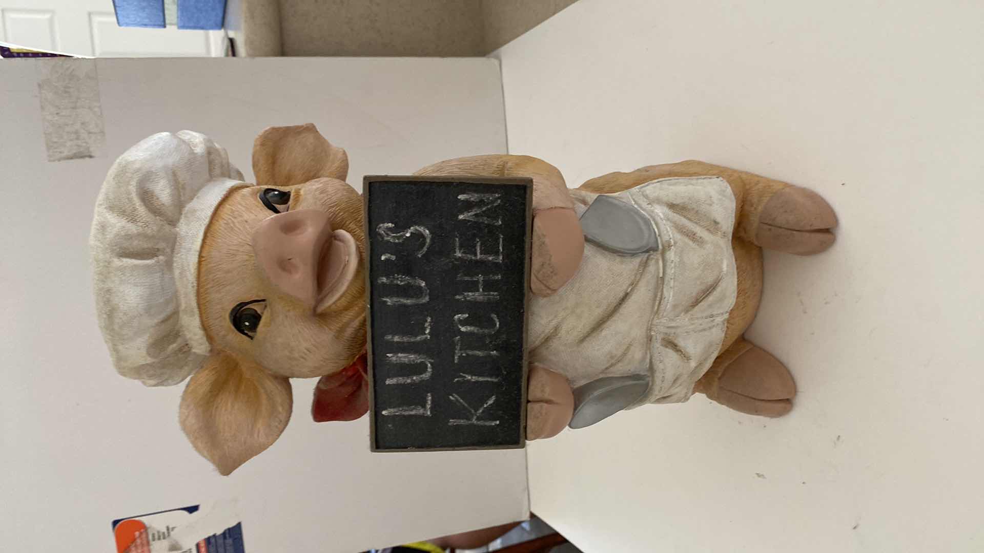 Photo 1 of 13.5” PIG KITCHEN DECOR