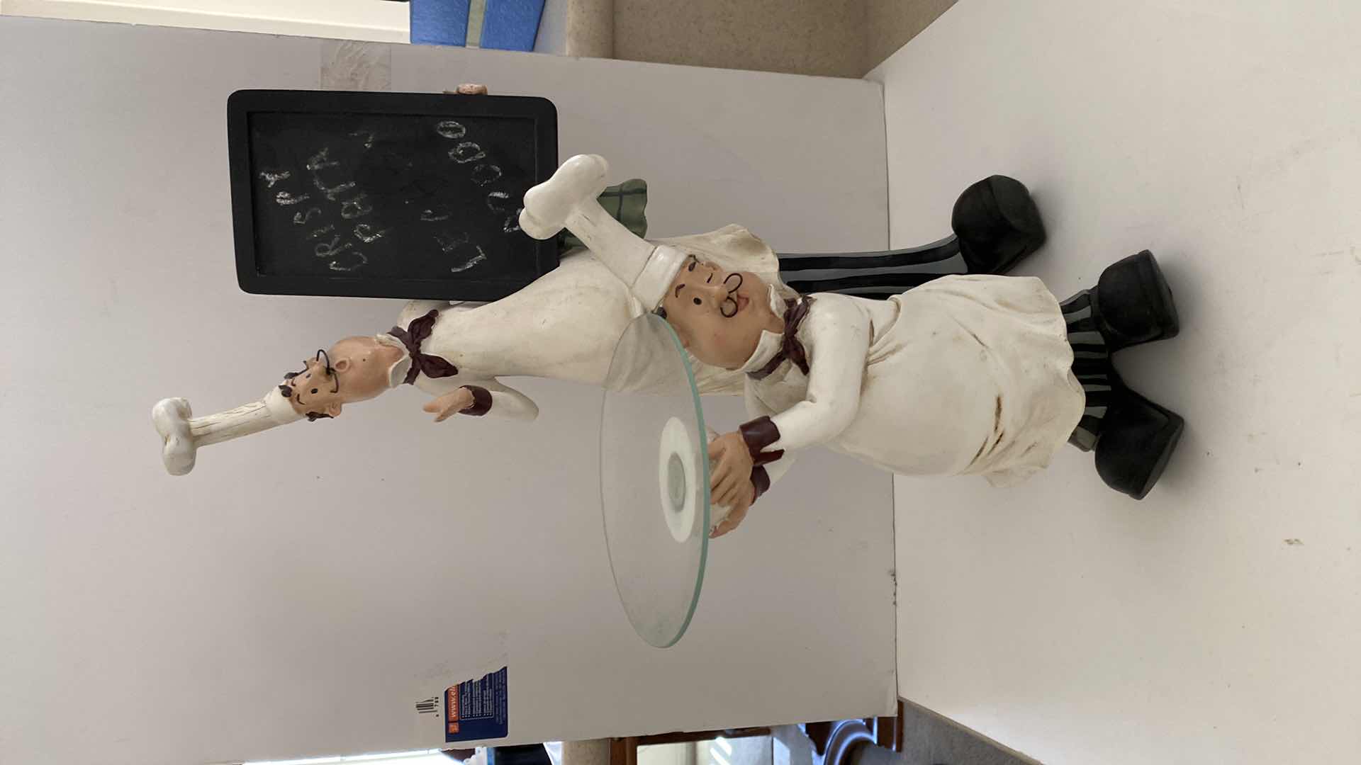 Photo 1 of 2 PIECE WHIMSICAL CHEFS 11.5” & 20”