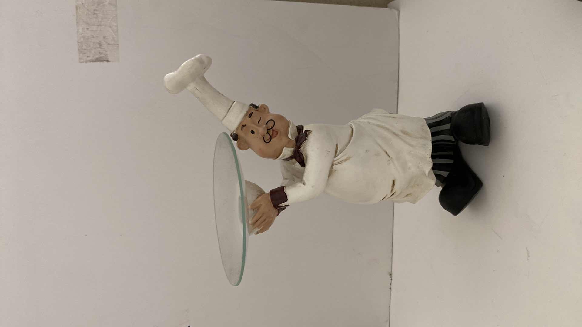 Photo 1 of 2 PIECE WHIMSICAL CHEFS 11.5” & 20”