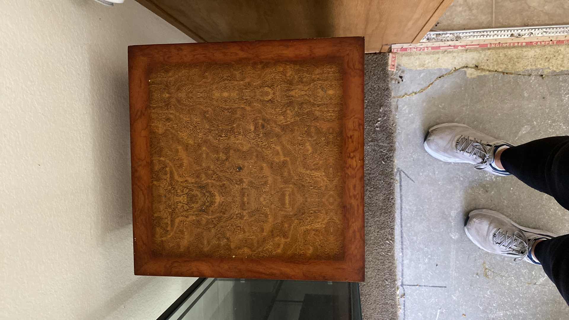 Photo 1 of WOOD PLANT STAND 13.75 x 13.75 H30"