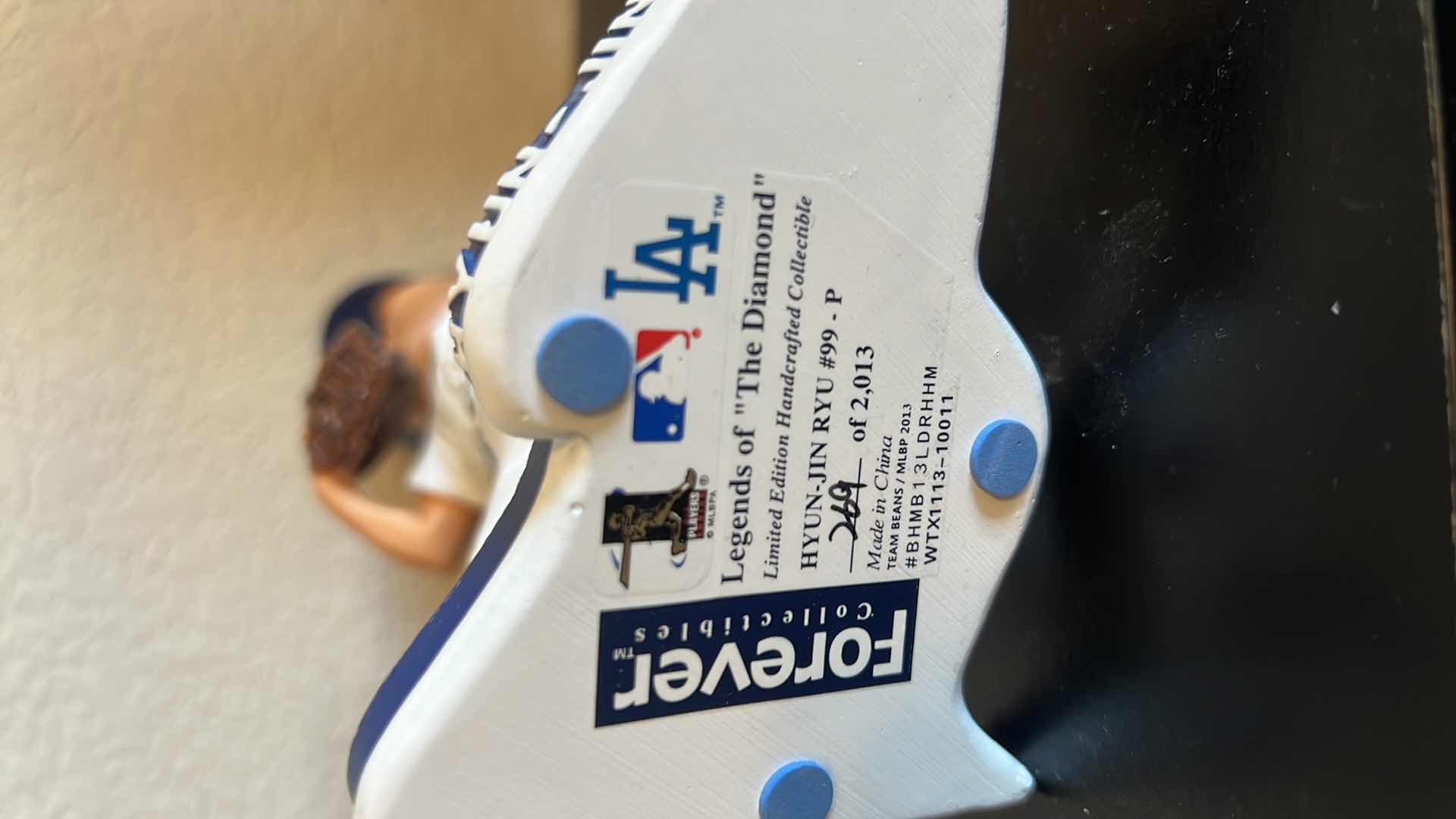 Photo 1 of DODGERS COLLECTIBLE BOBBLE HEAD HYUN-JIN RYU