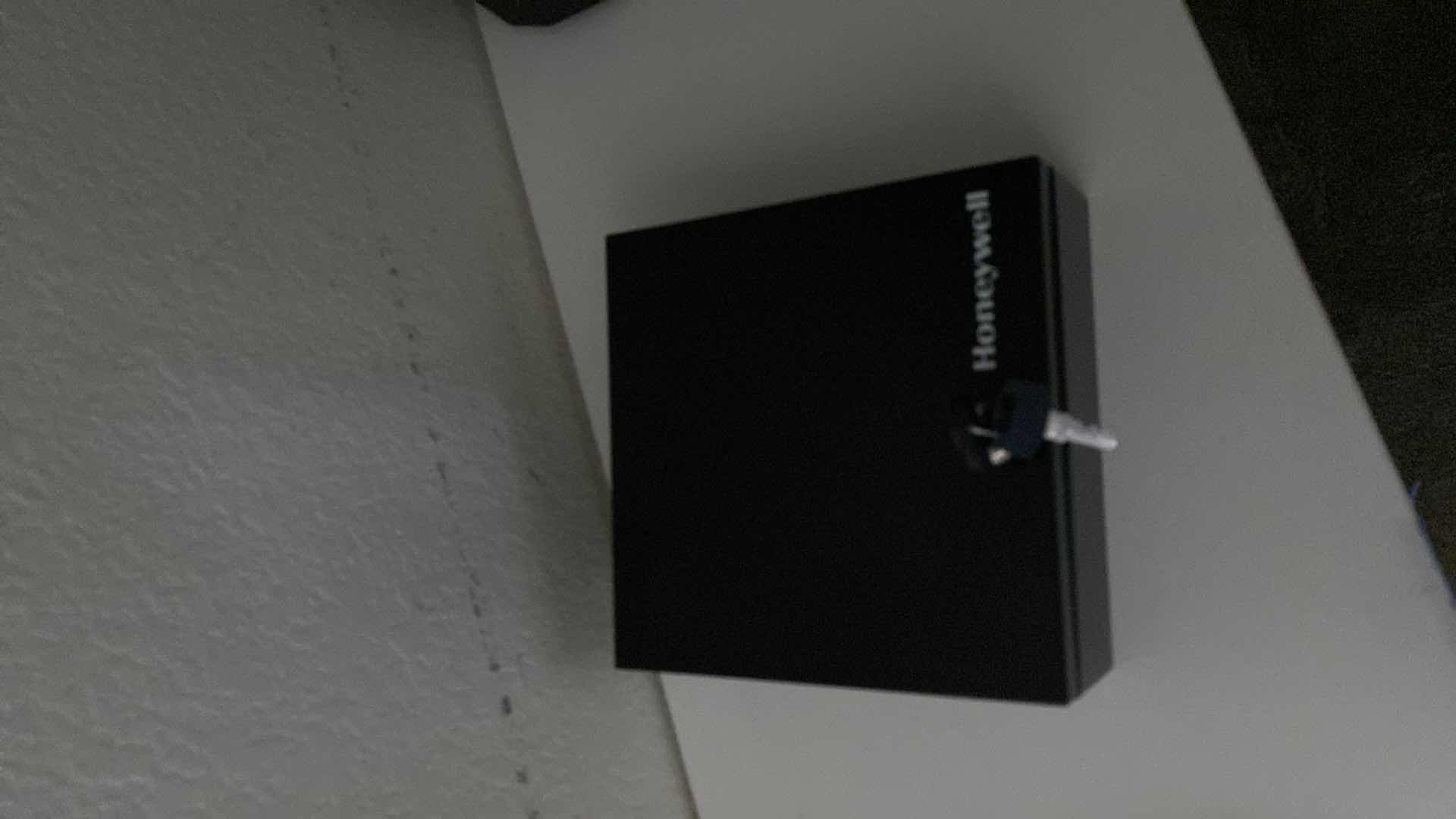 Photo 1 of HONEYWELL CASH BOX WITH KEYS