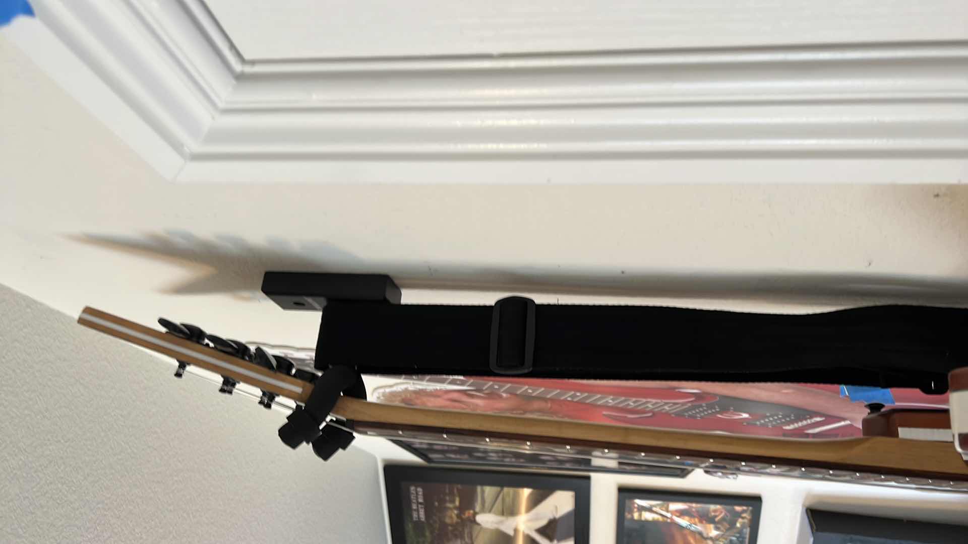 Photo 1 of DEAN ELECTRIC GUITAR WITH STRAP & WALL HOLDER