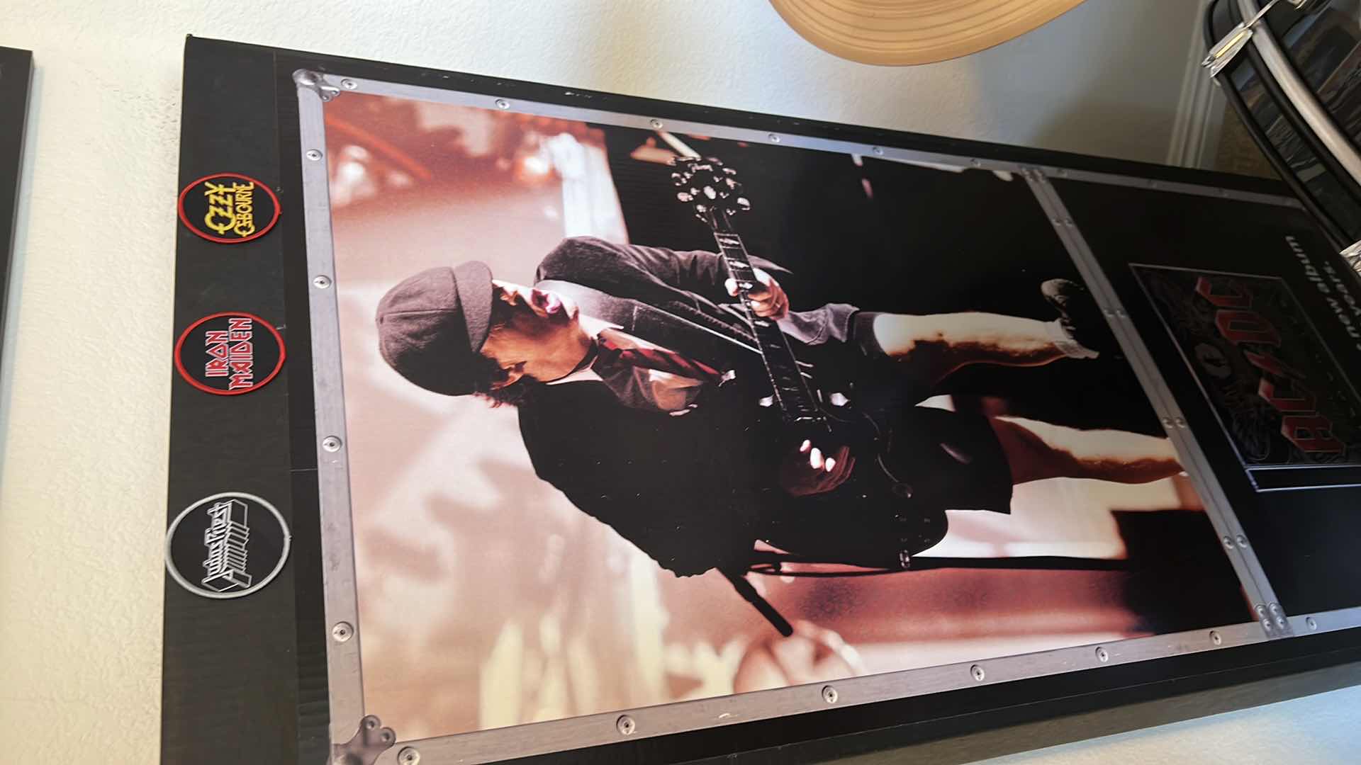 Photo 1 of PROMOTIONAL POSTER AC/DC BLACK ICE 24 x 53