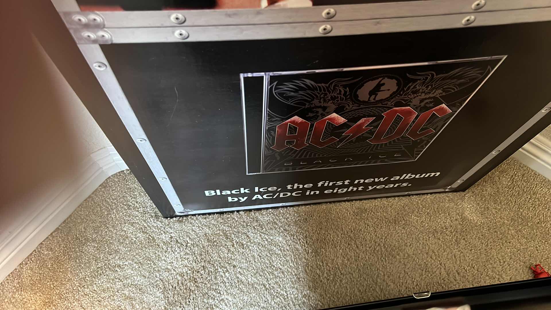 Photo 1 of PROMOTIONAL POSTER AC/DC BLACK ICE 24 x 53