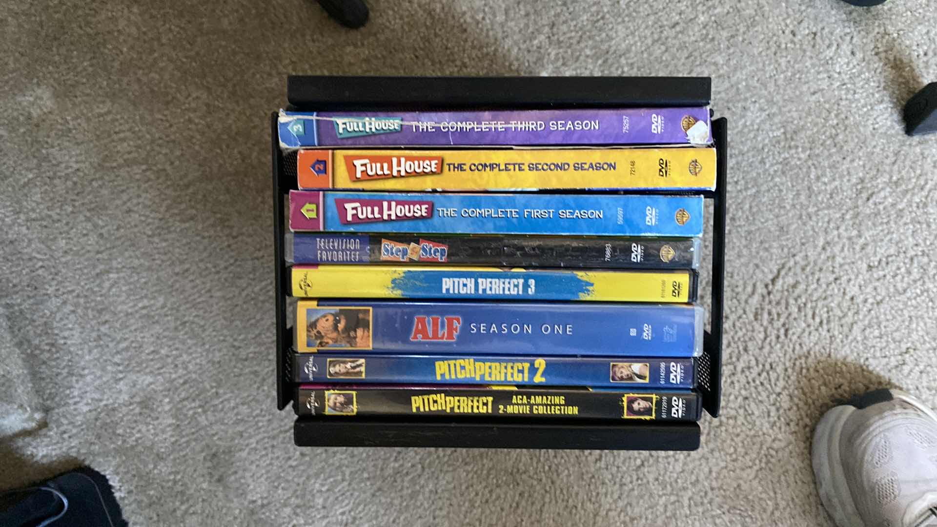 Photo 1 of DVD STORAGE TOWER WITH DVDS