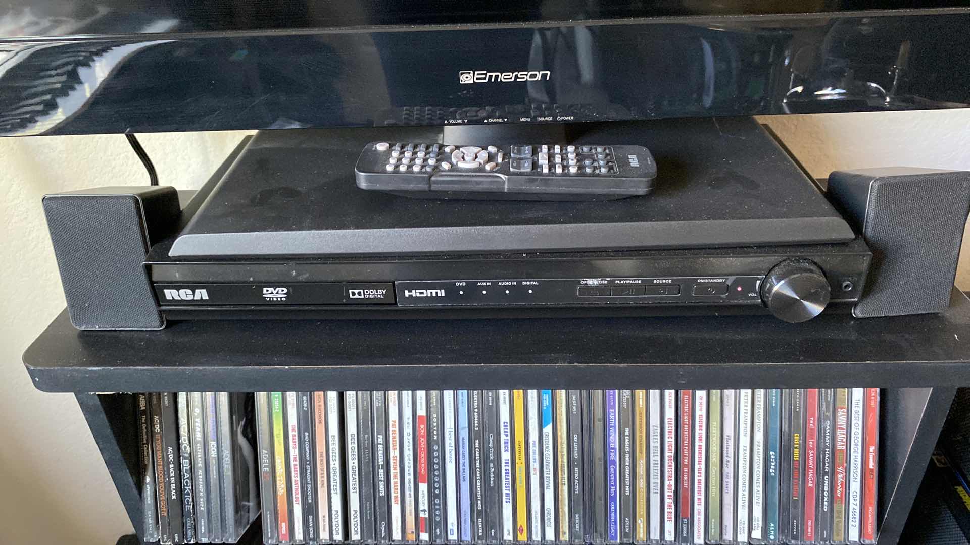 Photo 1 of RCA DVD PLAYER WITH 2 SPEAKERS & REMOTE