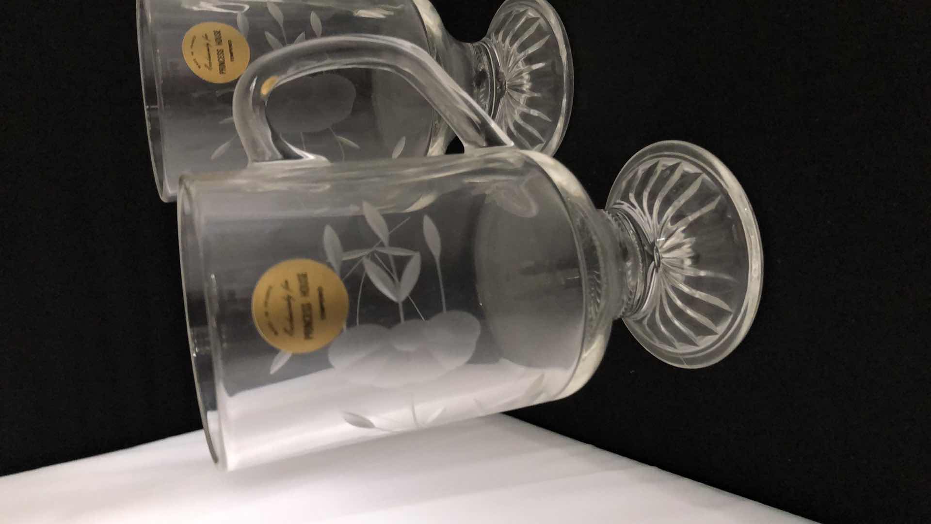 Photo 1 of PRINCESS HOUSE CRYSTAL, 4 MUGS